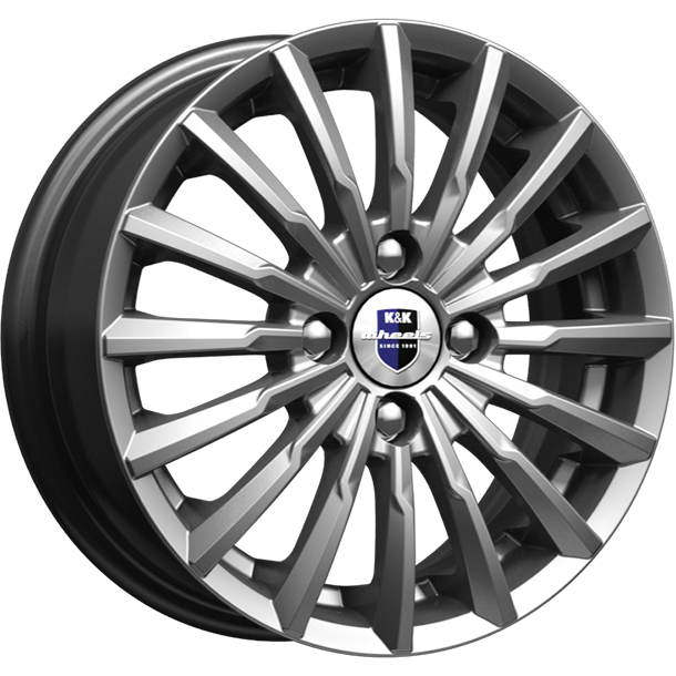K&K Акцент Дарк Платинум 4*100 5.5xR14 ET46 DIA54.1 (KC641-03)
